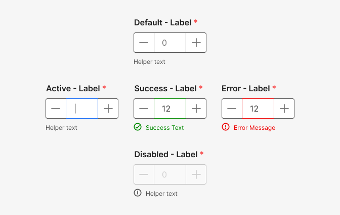 number input color