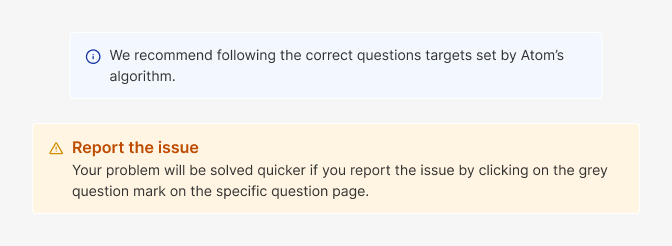 section message content guidelines